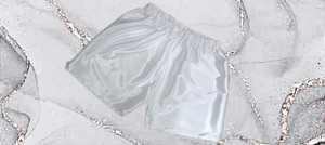 شورتک لباس خواب ساتن ال ایکس زنانه